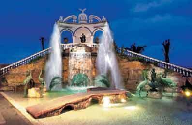 Grand Hotel La Sonrisa Sant'Antonio Abate Exterior photo Fountain of the Three Kings